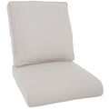 Belord Patio Furniture Cushions Patio Chair Cushions With Removable Covers, 1 Pair Of Outdoor Cushions Including 1 Back Cushion
