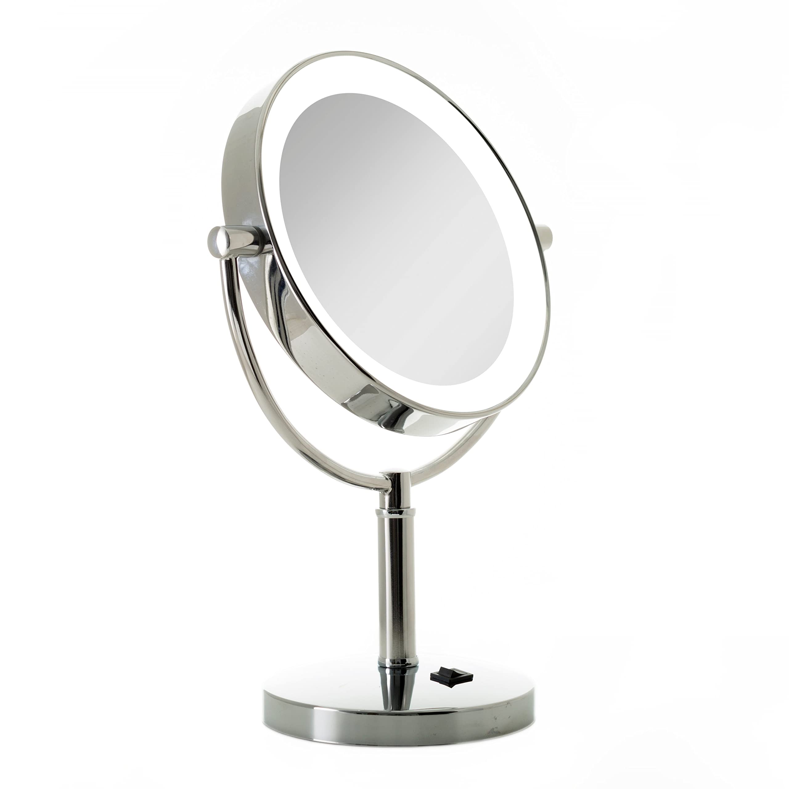 Zadro Laguna 11 Makeup Mirror with Lights and Magnification LED Lighted Makeup Mirror with Magnification 10X/1 or 5X/1X