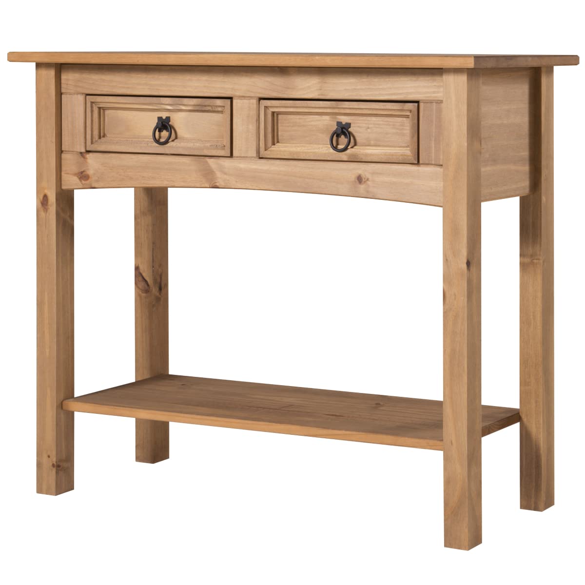 American Furniture Classics Cottage Series Wood Hall Table, Corona Brown
