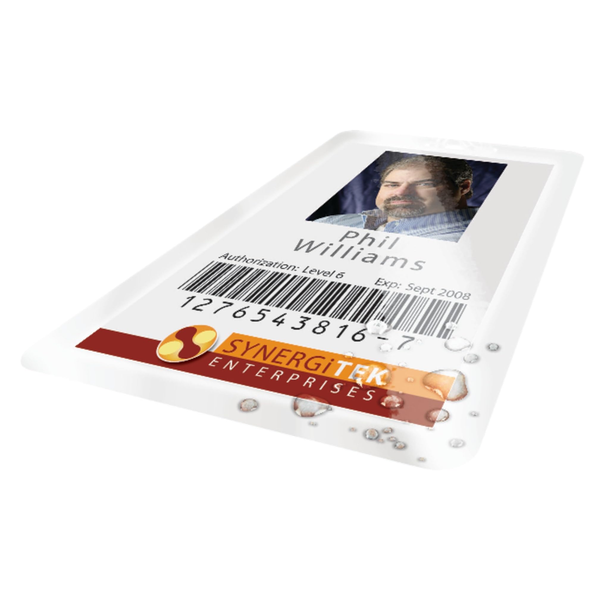 Gbc Laminating Sheets, Thermal Laminating Pouches, Badge Size, 7 Mil, Heatseal Ultraclear, 100 Pack (3200016)