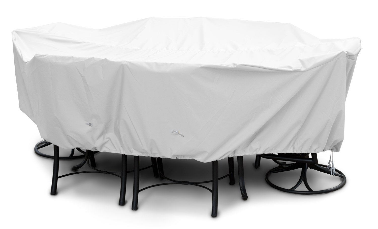 Koverroos Weathermax 19484 X-Large High Back Dining Set Cover, 121 By 86 By 34-Inch, White