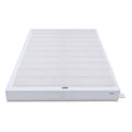 Amazon Basics Smart Box Spring Bed Base, 5-Inch Height Mattress Foundation, Tool-Free Easy Assembly, Full, 74L x 53W x 5H, White