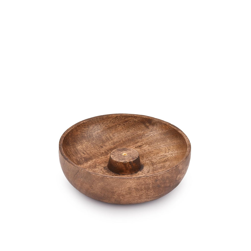 Edhas Incense Burner Stick Holder Bowl, Ash Catcher Bowl For Home D  Cor, Meditation, Yoga (5'' X 5'' X 1.5'')