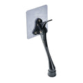 Home&I No Drilling Kick Down Door Stopper, Large Self Adhesive Screw Bracket,Plate,Commercial Heavy Duty Door Kick Stopper,Heigh