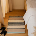 Pack of 2 Bathroom Mats Anti Slip | Soft Absorbent Bath Mat Set | Washable Floor Mats for Home Entrance, Bedroom & Main Door | Q