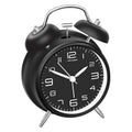 Peakeep 4 Inches Twin Bell Loud Alarm Clock for Heavy Sleepers, Backlight, Battery Operated Old Fashioned Alarm Clock for Bedroo