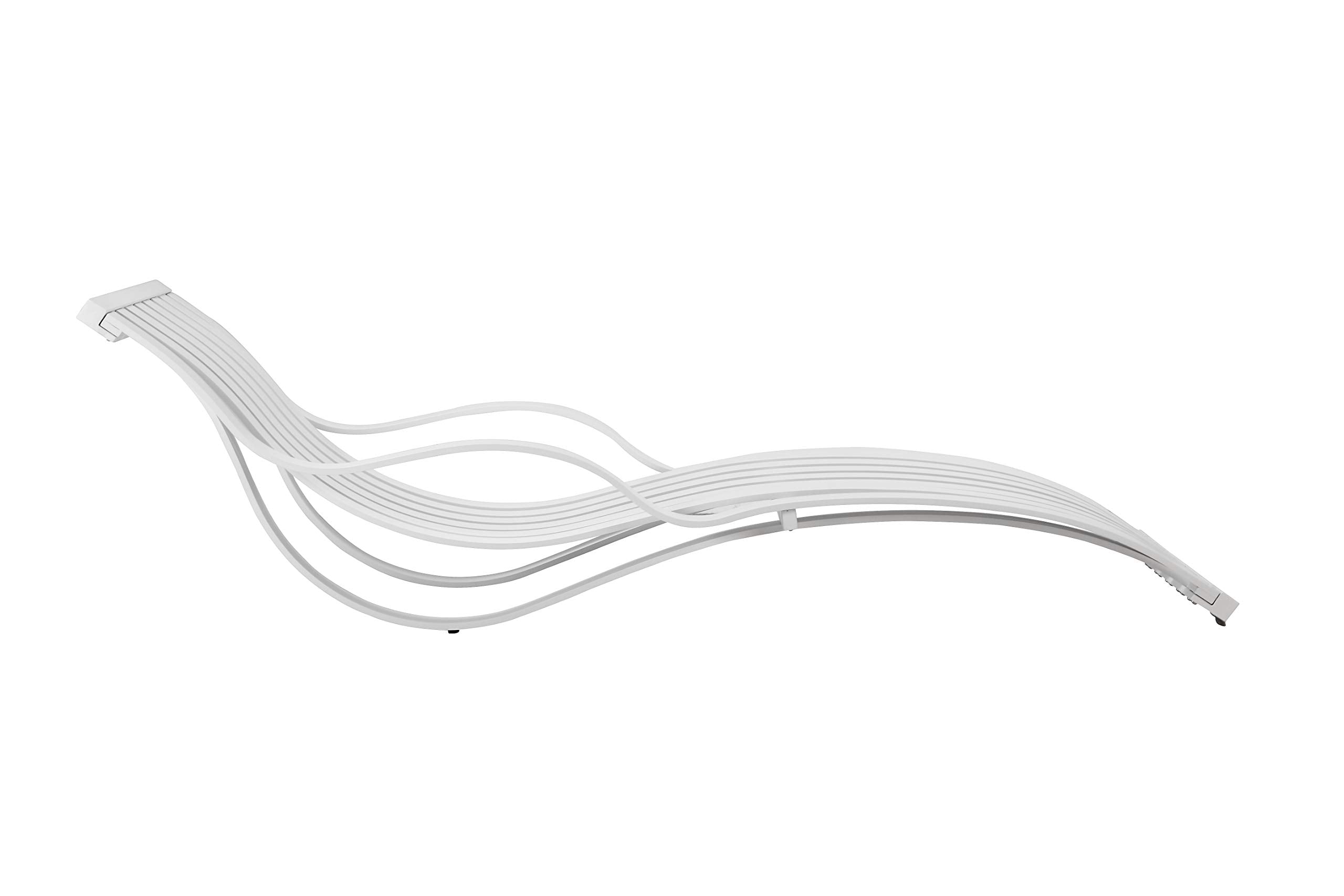 Pangea Home Palma Wht Patio Lounger, White