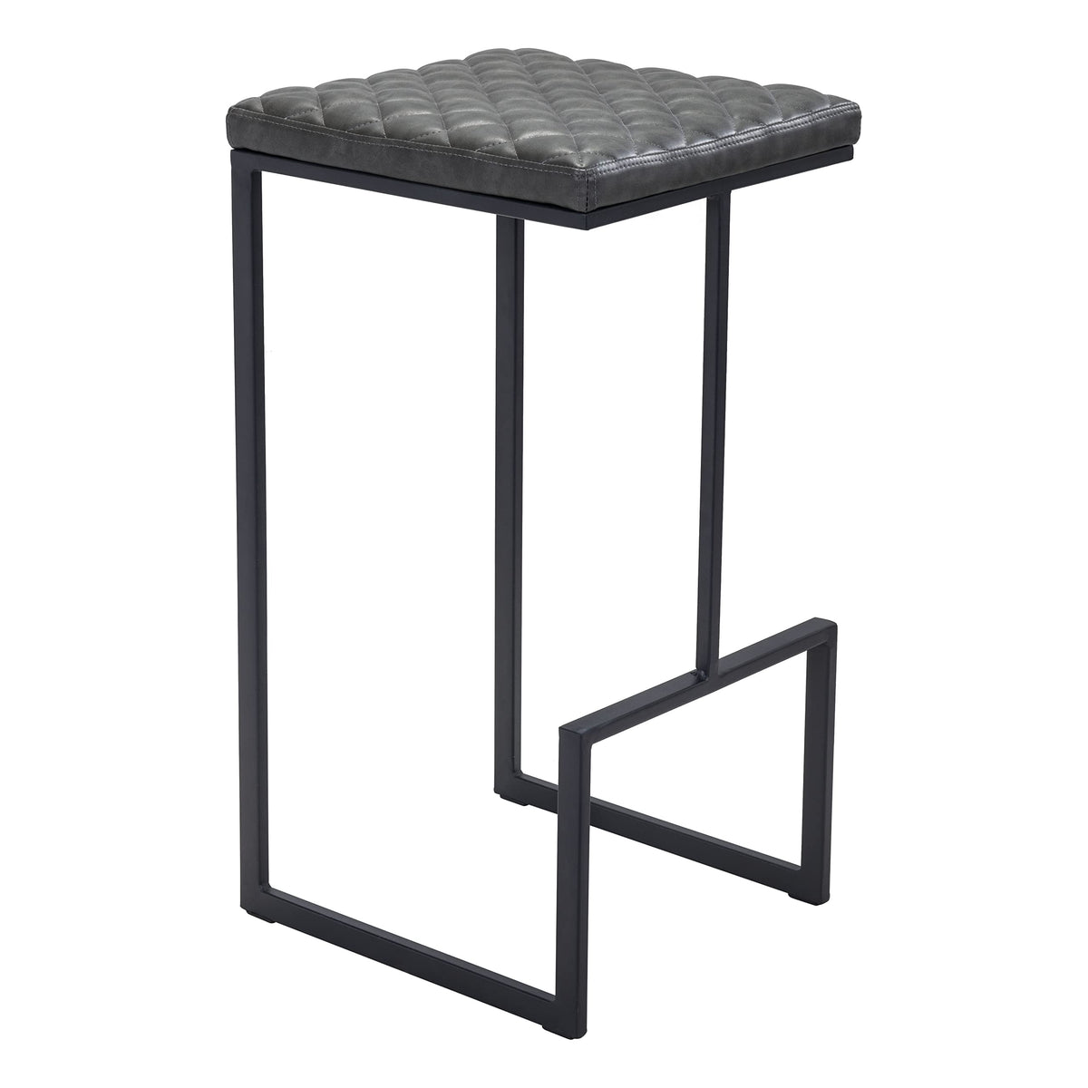 Zuo Element Barstool Gray