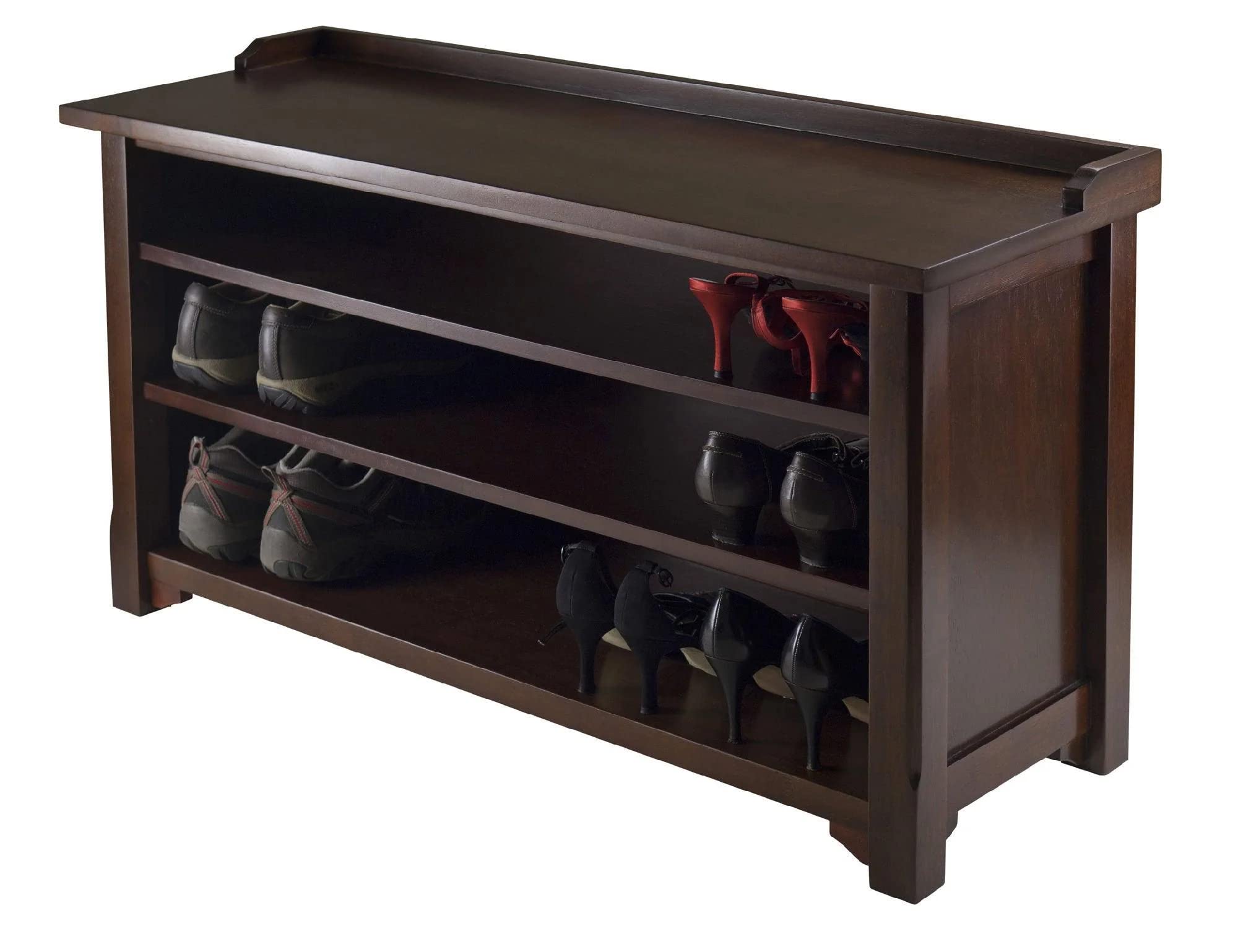 Winsome Dayton Bench, Antique Walnut