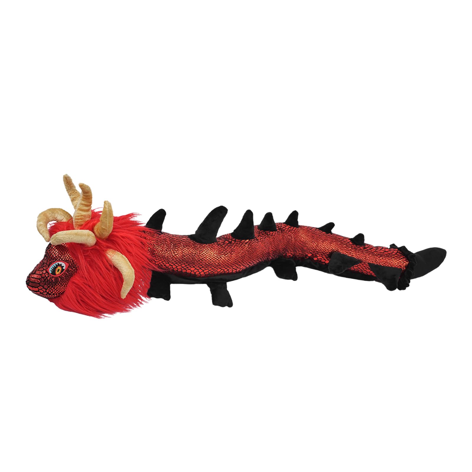 Nadou Tloz Demon Dragon Plush,43.3' Black Dragon Stuffed Anime Doll Can Be Used As A Birthday, Christmas For Kids-Collectible S