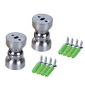 Mini Powerful Magnetic Doorstop,Cucumis 2 Pcs Stainless Steel Door Magnetic Door Stopper Heavy Duty Magnetism Door Holder For Be