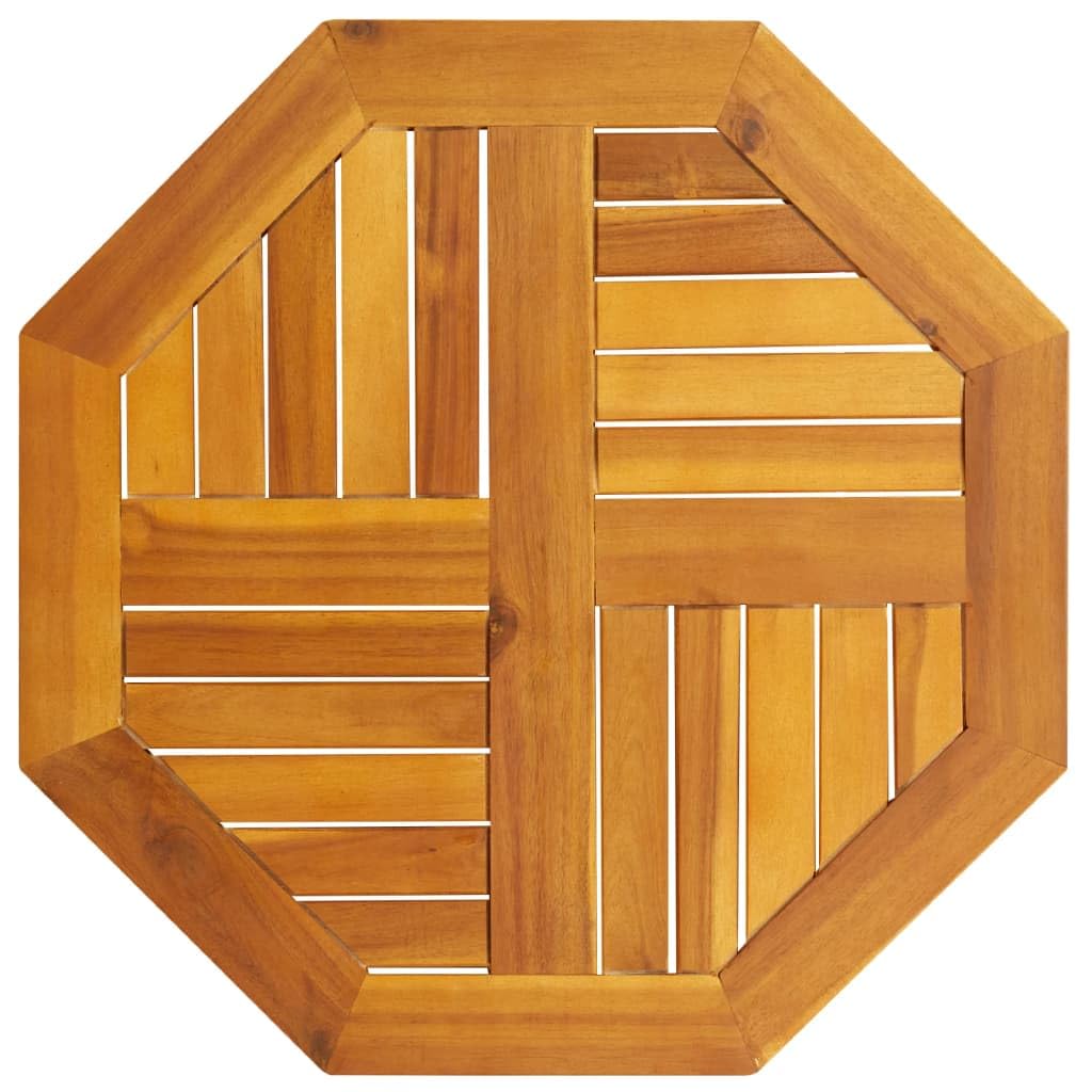 Octagonal Solid Acacia Wood Table Top