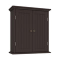 ChooChoo Bathroom Wall Cabinet, Over The Toilet Space Saver Storage Cabinet, Medicine Cabinet with 2 Door and Adjustable Shelves