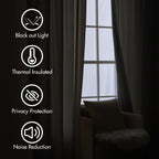 Miulee Cream Beige Velvet Curtains 84 Inches Long 2 Panels - Luxury Pinch Pleated Room Darkening Window Drapes For Bedroom Livin