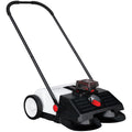 22 Battery Powered Push Sweeper with Double Brush System 18V LithiumIon