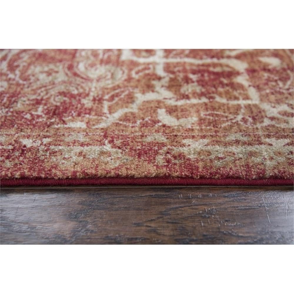 Rizzy Home Alora Decor Euphoria 10' X 13' Distress Red/Gray/Rust/Blue Hybrid Area Rug
