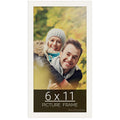 wallsthatspeak 6x11 white Picture Frame for Puzzles Posters Photos or Artwork