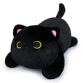 Leokawin Weighted Stuffed Animals - Weighted Black Cat Plush,18In Weighted Cat Stuffed Animal,Cute Large Black Cat Plushie Soft