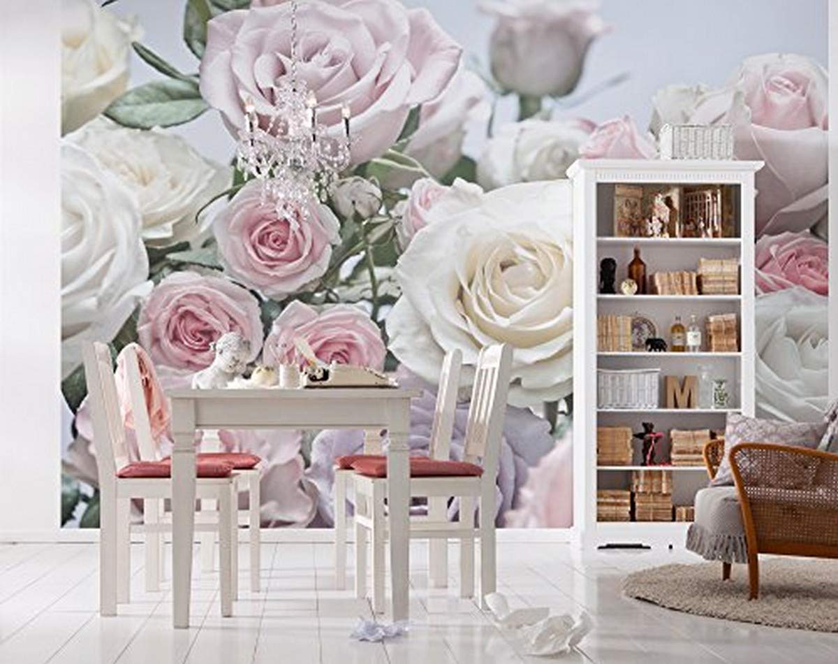 Komar 8-736 Floraison Wall Mural, Pink