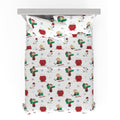 Franco Peanuts Charlie Brown Holiday & Christmas Bedding Super Soft 100% Cotton Flannel Sheet Set, Queen, (Official Licensed Pro