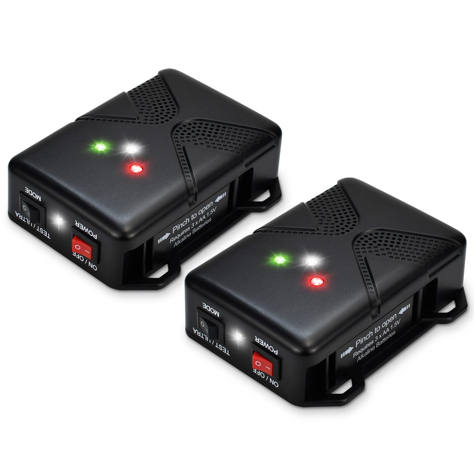 Loraffe Under Hood Rodent Repeller Battery Operated Ultrasonic Car Rat Repellent Mice Deterrent Keep Animal Away From Car With U