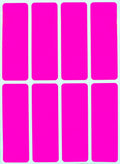 Royal Green 3X1 Labels Color Code Stickers Rectangles For Marking And Identification, Neon Pink - 800 Pack