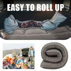 Maxyoyo Cot Mattress Charcoal Grey Floor Bed, Japanese Floor Mattress Futon Mattress Narrow Twin Mattress Single Bed Mattress Floor Mattress For Adults, Foldable Roll Up Camping Cot Mattress
