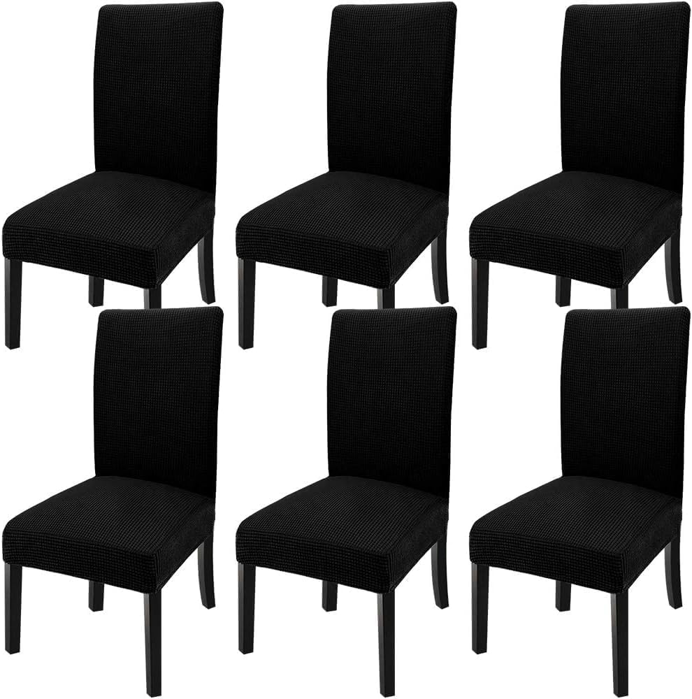 GoodtoU Chair Covers for Dining Room Set of 2, Stretch Parson Chair Slipcover Removable Washable Chair Protector for Home/Restau