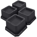 ANNKUT Furniture Risers 2 Inch-Bed Risers Heavy Duty-Desk Risers for Chair and Table Legs Elevation -Bed Lifts Risers (Set of 4 