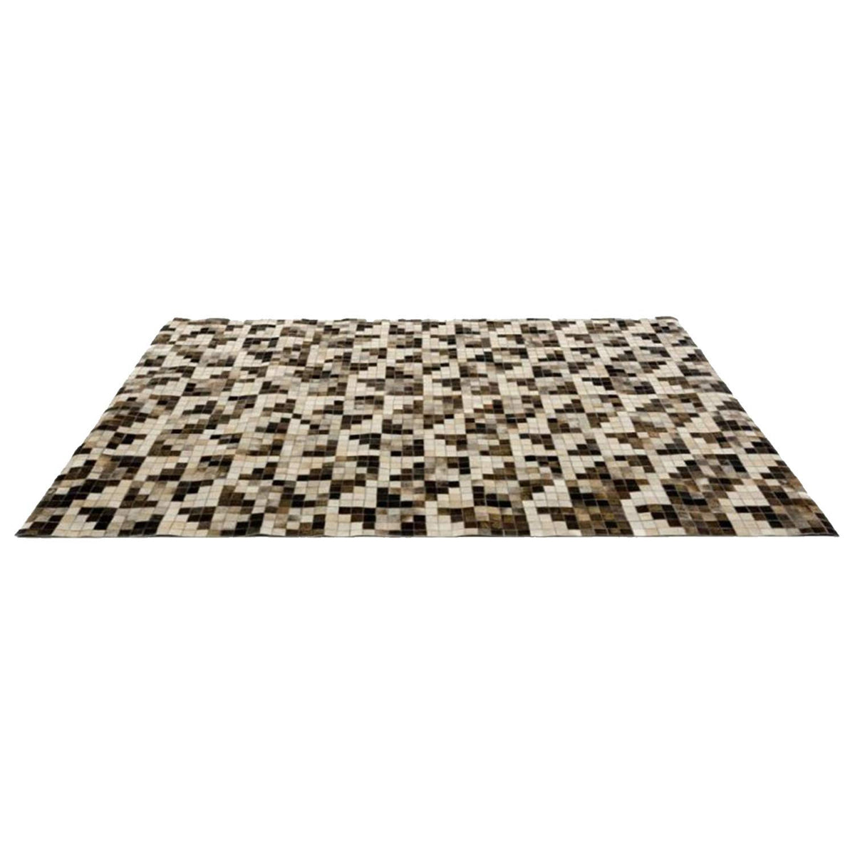 HomeRoots Decor Design Modern Cowhide Small Area Rug