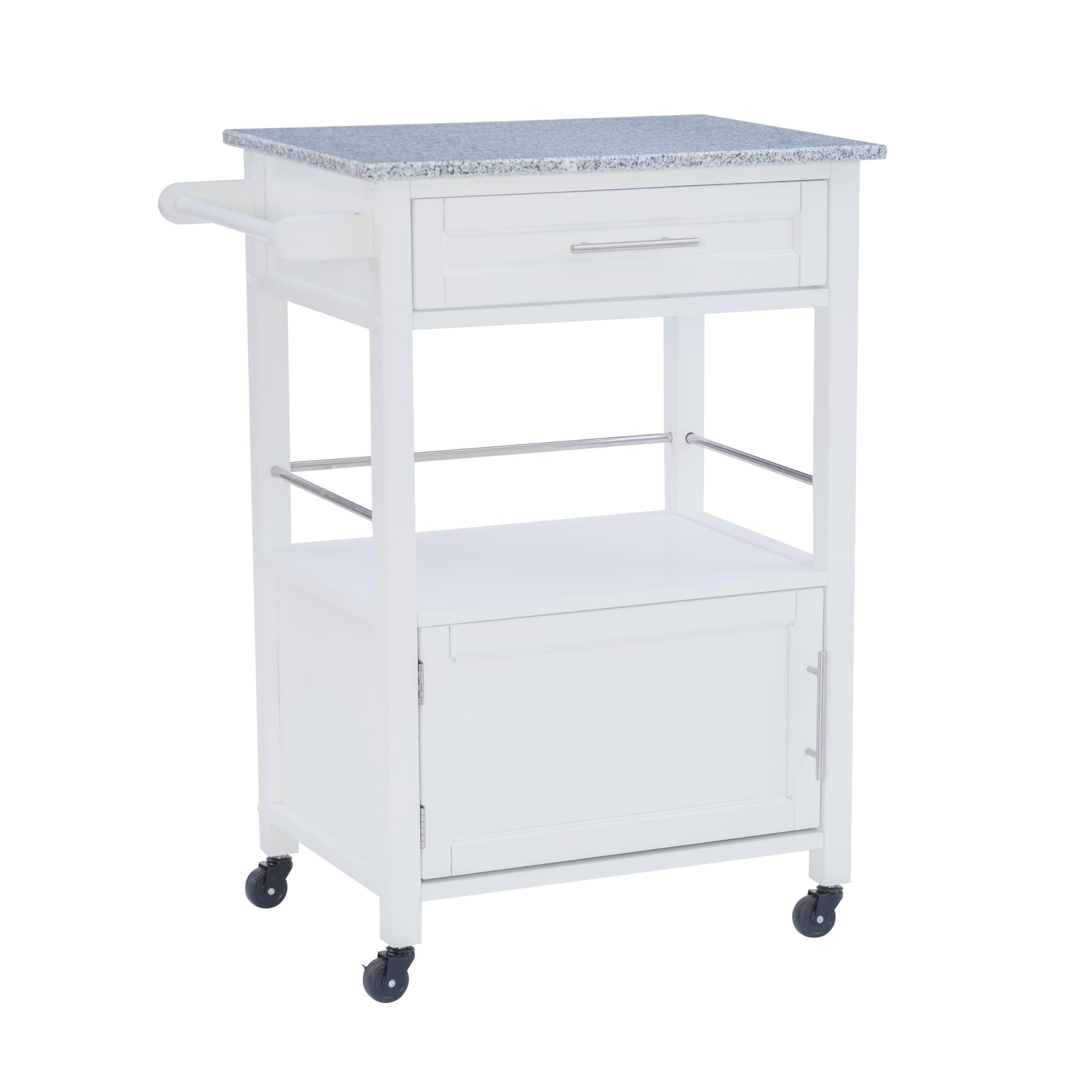 Linon Natalie Rolling Kitchen Storage Cart
