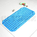 Citaaz Bathroom Rug, Blue Bathroom Mat, Super Soft and Absorbent Shaggy Plush Bathroom Rugs, Thicken Bathroom Rug, NonSlip Bath