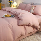 Clothknow Pink Mauve Comforter Set Twin 3Pcs Dusty Rose Bedding Comforter Sets Blush Comforter Twin Soft Mauve Comforter Sets Gr