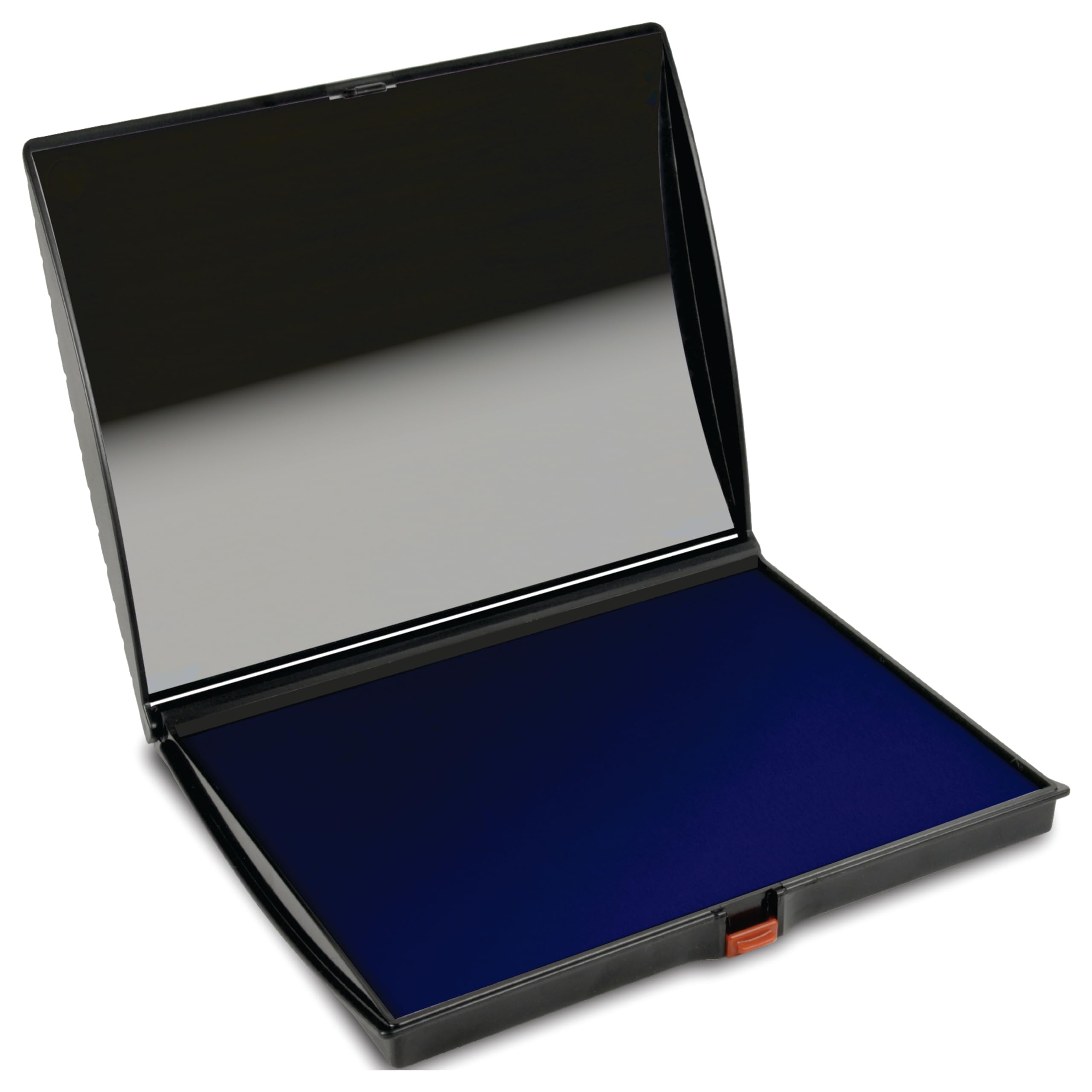 Shiny-As-0940202 Large Stamp Pad, Felt, Plastic Cover, S4, 5' X 7', Blue Ink