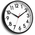 AKCISOT 16 Inch Wall Clock Large Silent Non-Ticking Wall Clocks Battery Operated - Analog Classic Clock Decorative for Living Ro