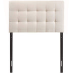 Modway Lily Twin Upholstered Fabric Headboard - Ivory