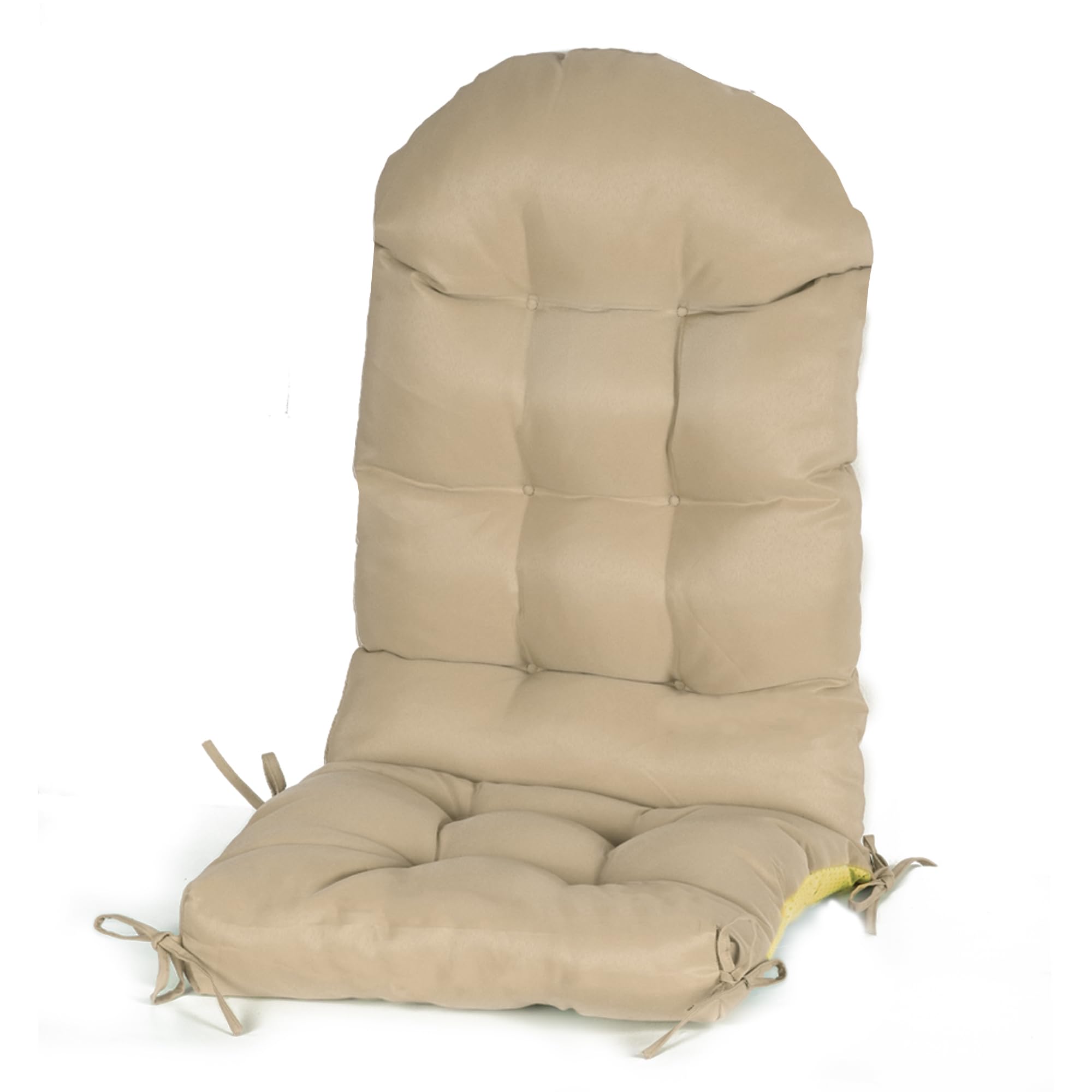 Foowin Adirondack Chair Cushion, Thickened Patio Chair Cushion, Waterproof & Uv-Protected,For Indoor And Outdoor, Khaki