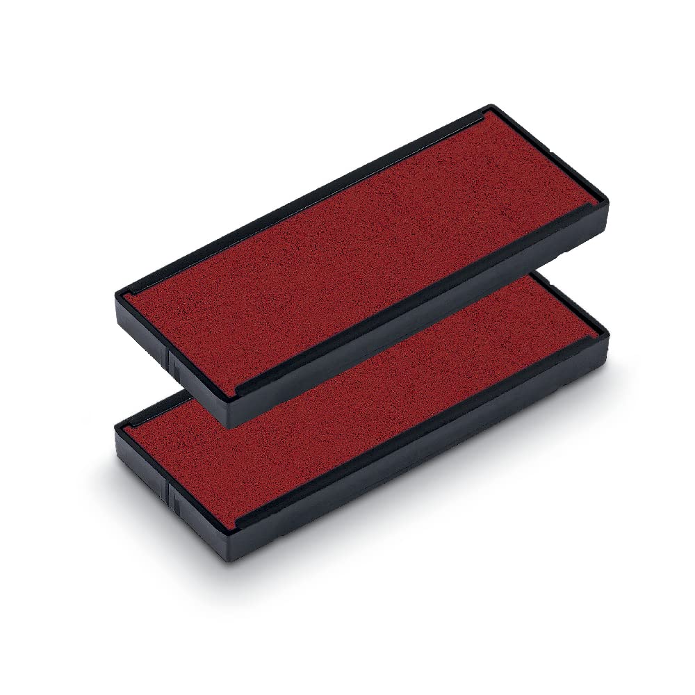 Trodat 6/4925 Red Replacement Ink Pads - 2 Pieces