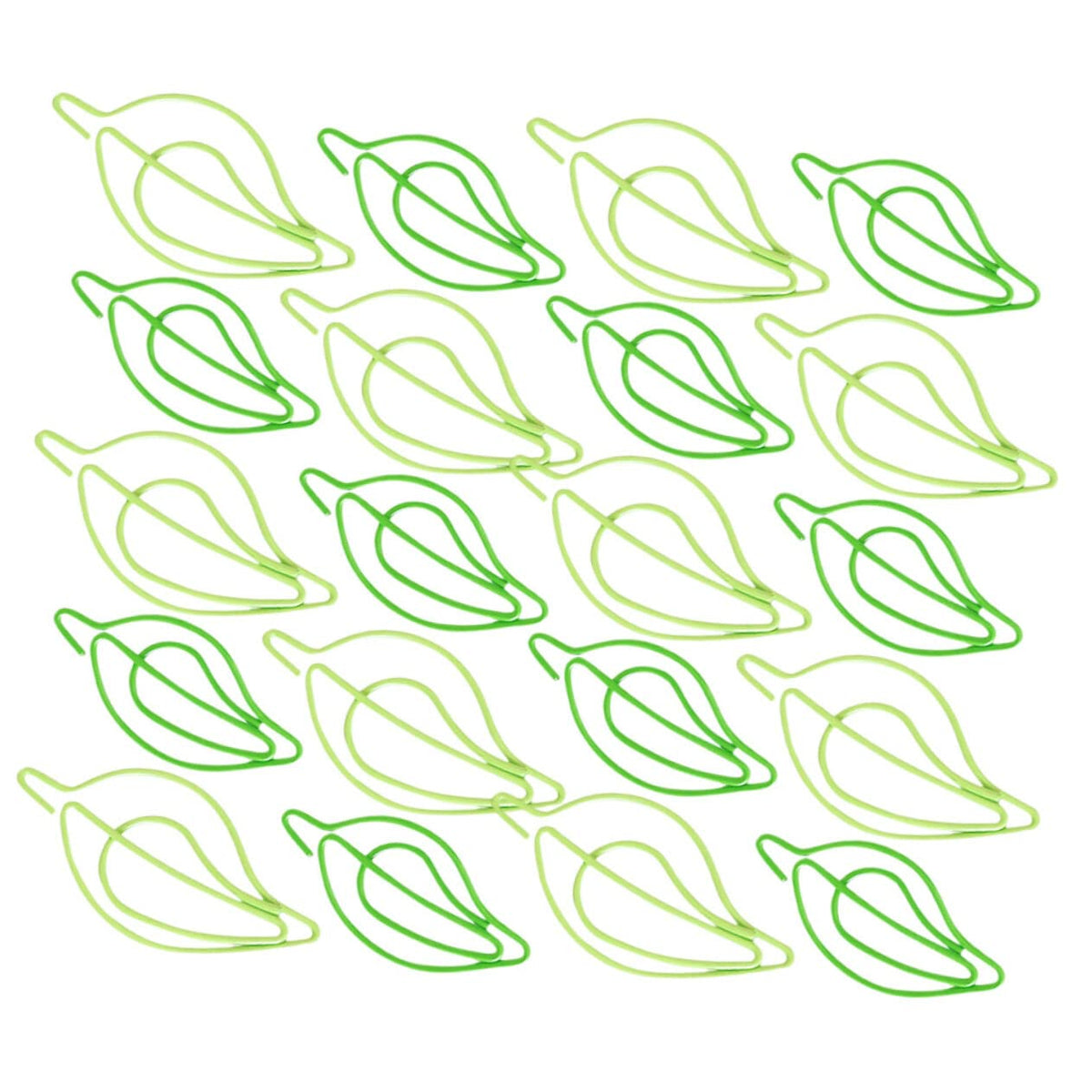 Stobok 30Pcs Paper Clip File Folders Colored Office Supplies Folders Binder Folders Leaf Shaped Paper Clip Paper Clips Rabbit Of