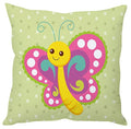 The Purple Tree Polyester And Polyester Blend 260 Tc Cushion Cover, 16 X 16 Inch, Multicolour, 1 Pieces