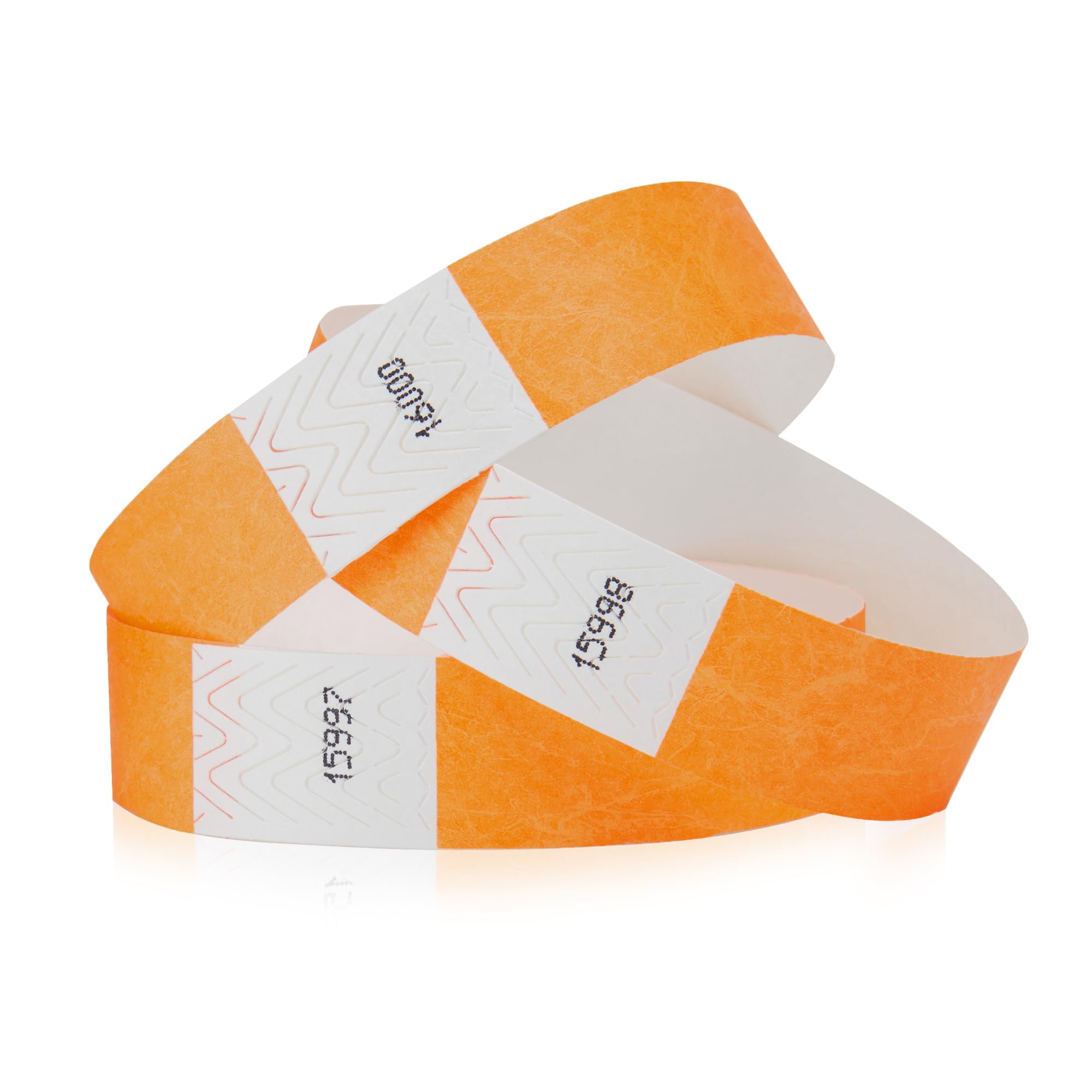 Wristco Goldenrod Tyvek Wristbands For Events - 200 Count - Security Cuts & Tamper-Proof Design To Prevent Reuse - Premium-Grade