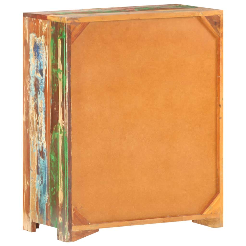 vidaXL Sideboard 23.2&quot;x13&quot;x29.5&quot; Solid Reclaimed Wood