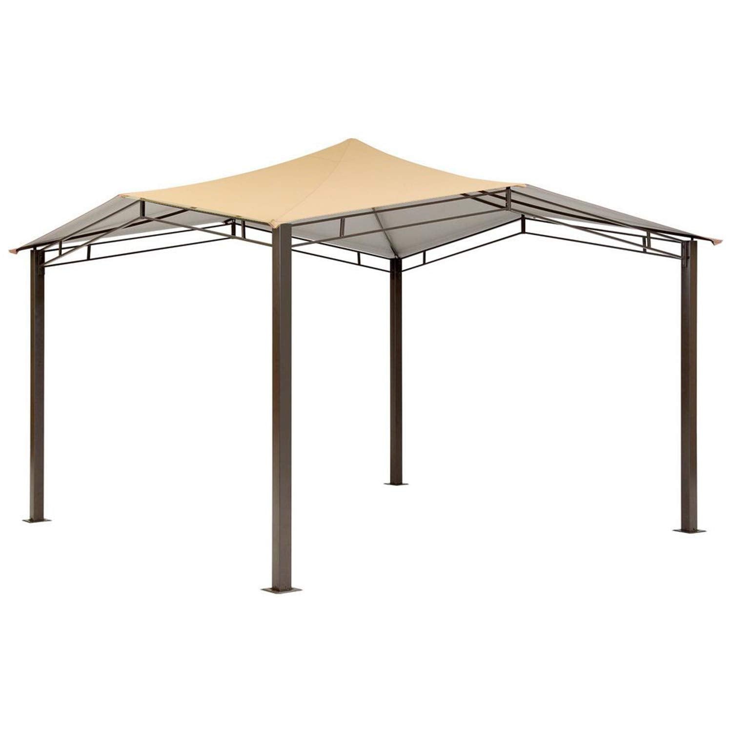 Garden Winds Replacement Canopy Top Cover For Shelterlogic Sequoia Gazebo - Riplock 350
