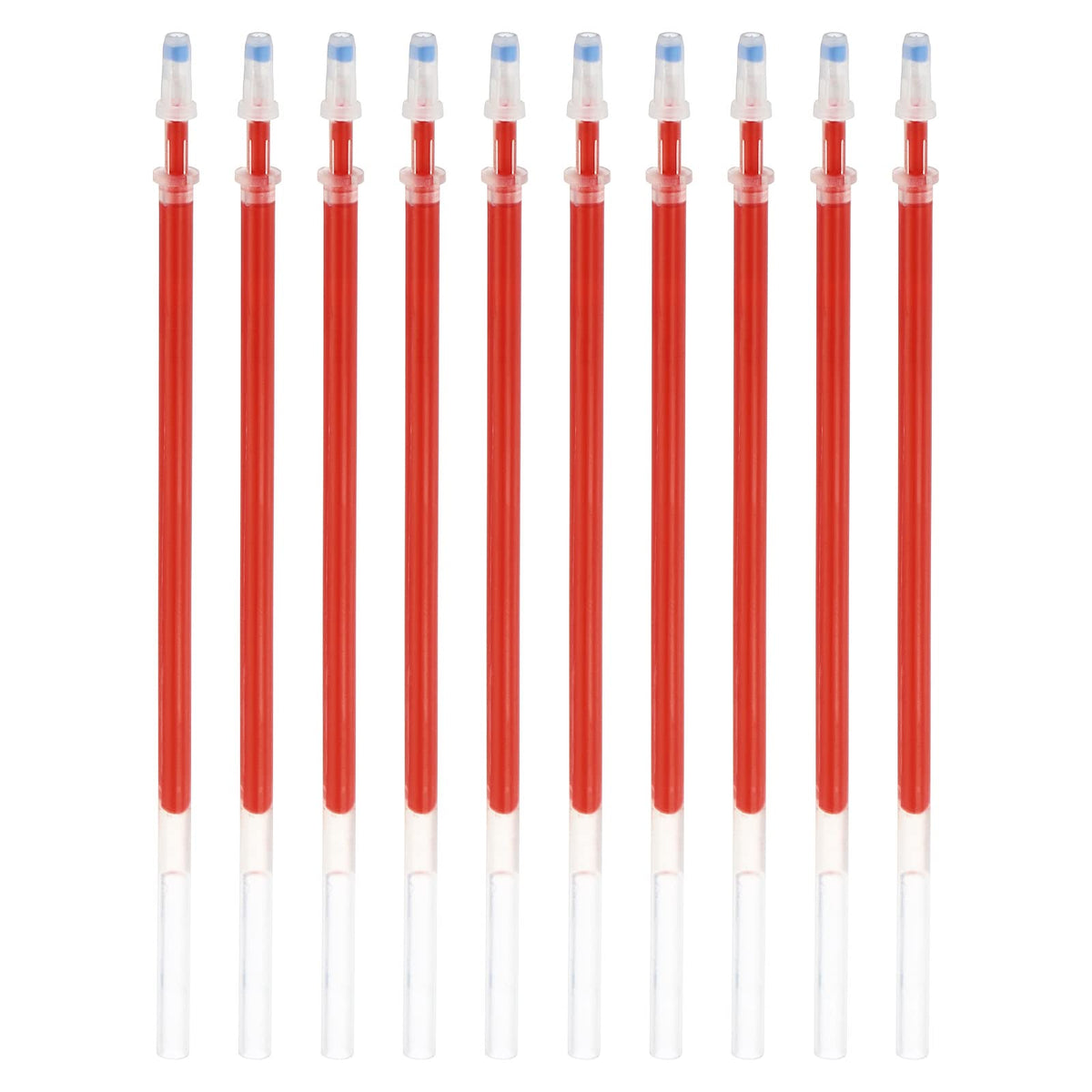 Patikil 0.5Mm Ink Pen Refills Red, 50 Pcs Gel Pen Refills Ballpoint Pen Ink Extra Fine Tip For Pens Office Supplies, Red Ink