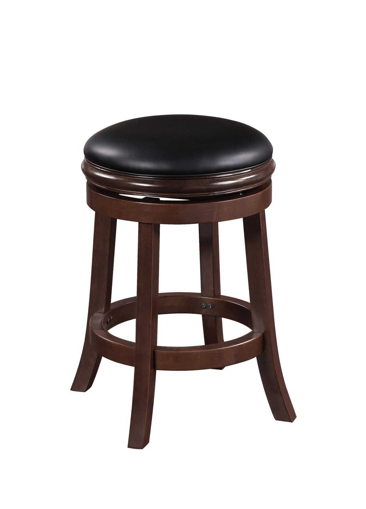 Boraam Backless Counter Height Stool, 24-Inch, Cappuccino