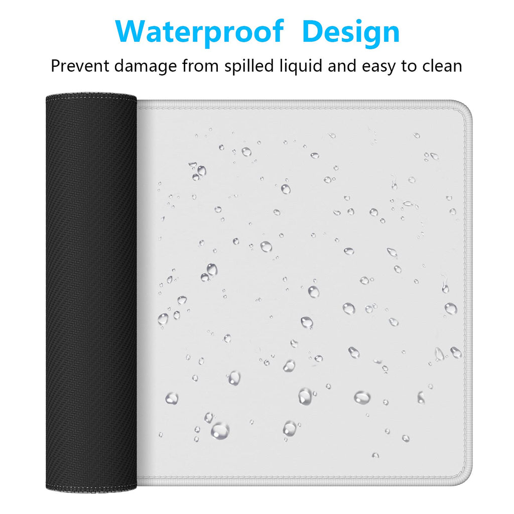 Dapesuom Large Mouse Pad, Extended Gaming Mouse Mat With Stitched Edges, Full Size Desk Mats With Non-Slip Base, Computer Big De