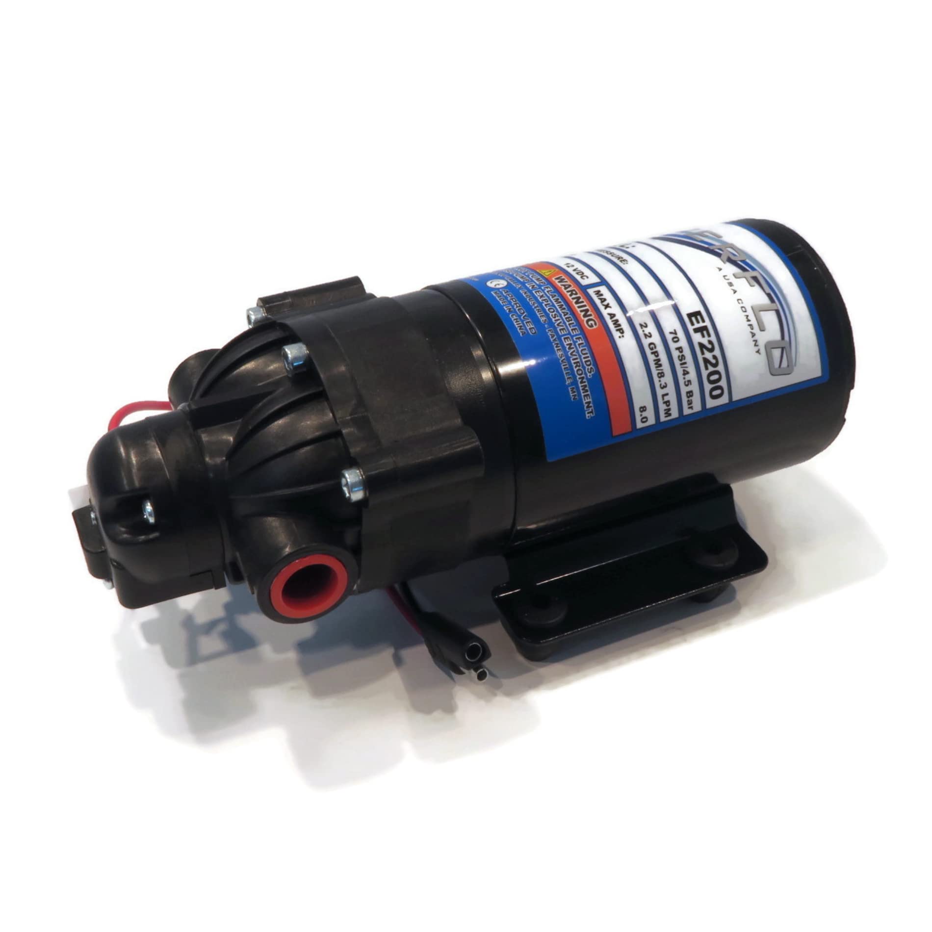 Oem | Everflo 12 Volt 2.2 Gpm Diaphragm Water Pump 70 Psi Lawn Sprayers, Boats, Rv'S