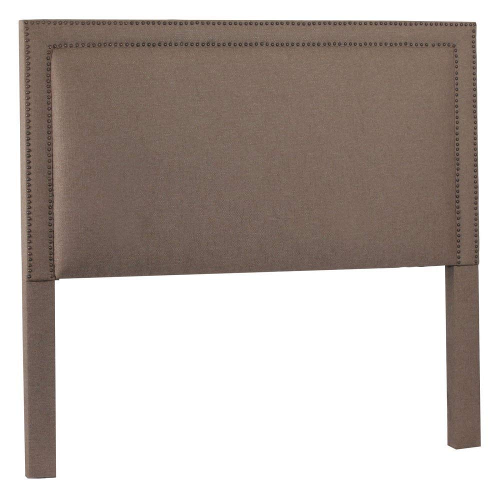 Leffler Home Lisburn Rattan Brookside Headboard, King, Dark Brown