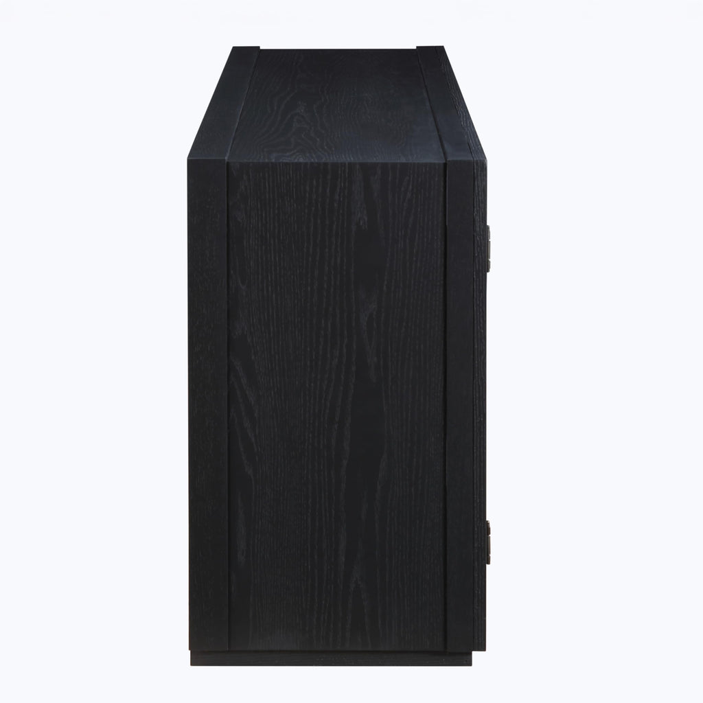Steve Silver Company Magnolia Black Server Cabinet, Ebony