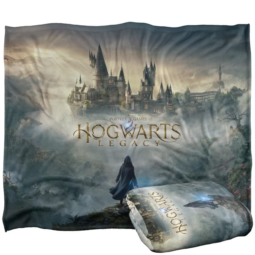 Hogwarts Legacy Blanket, 50'X60' Castle Silky Touch Super Soft Throw Blanket